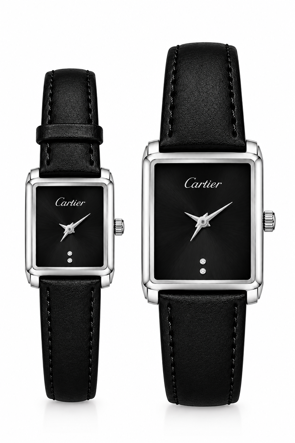 Premium Cartier Couple Tank Watch
