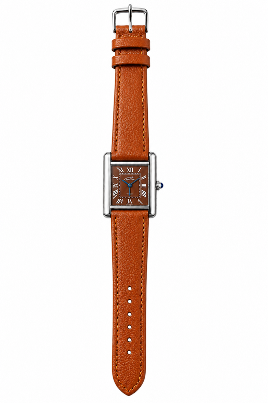 Burnt Orange Brown Cartier
