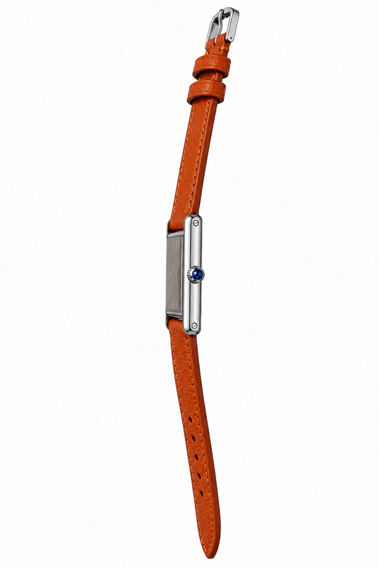 Burnt Orange Brown Cartier